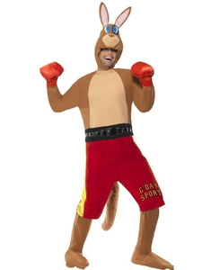 Disfraz de Canguro boxeador adulto