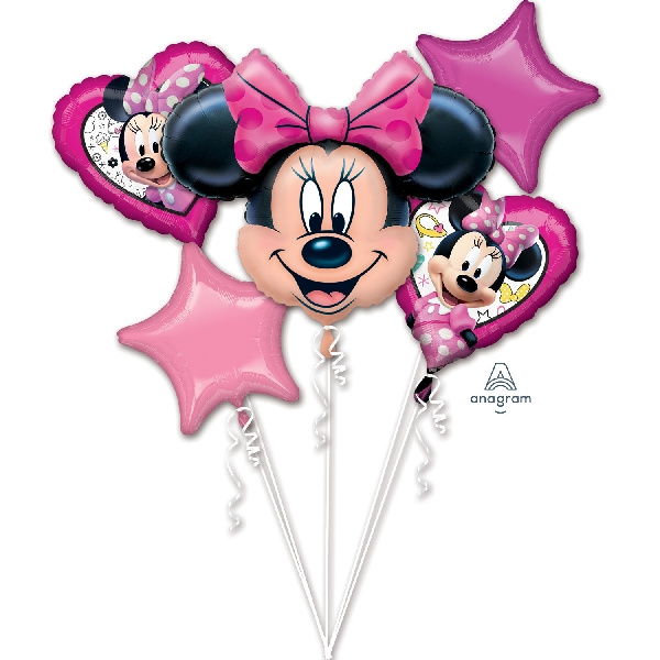 Ramo de globos foil Minnie