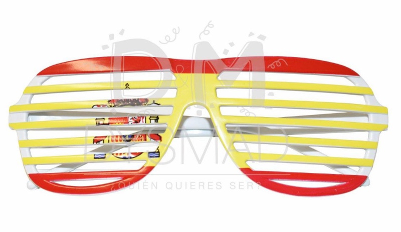 Gafa Bandera de España rejilla
