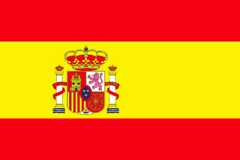 Bandera España en tela 90x150 cms.