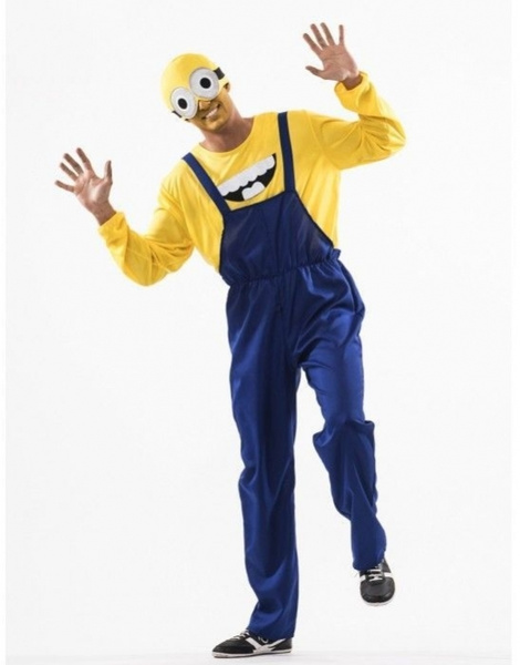 Fato de Vilão Amarelo Adulto