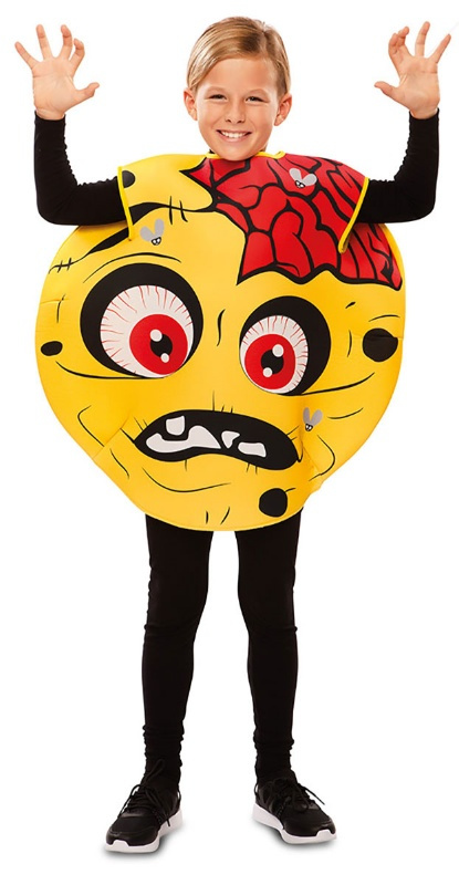 Disfraz Emoticono zombie infantil