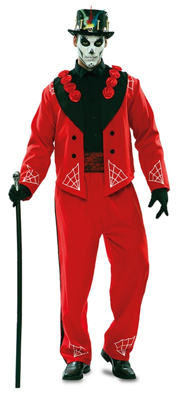 Disfraz Catrín rojo para hombre