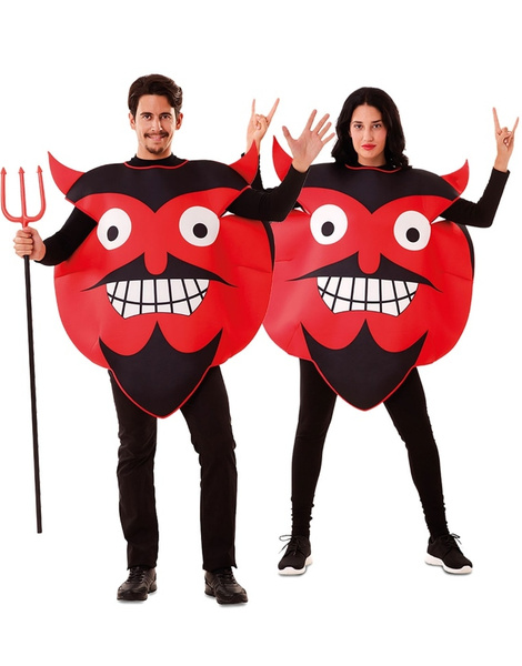Disfraz Emoticono Diablo adulto