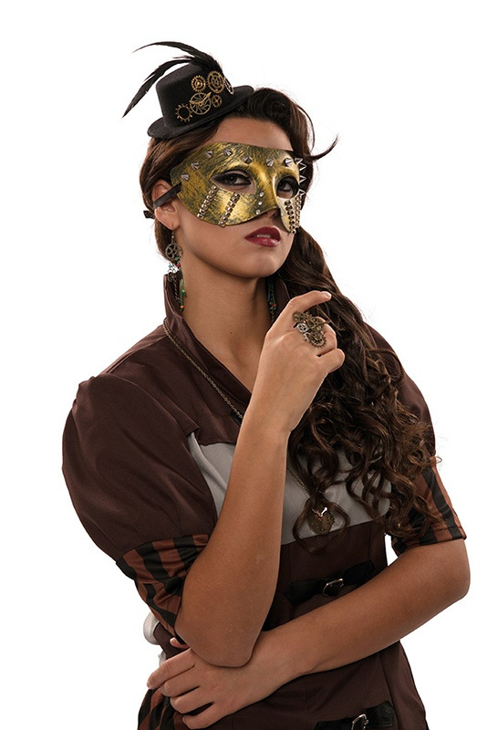 Máscara steampunk