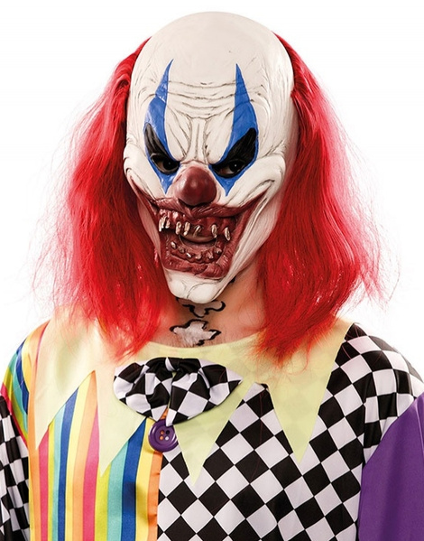 Máscara Payaso cruel latex