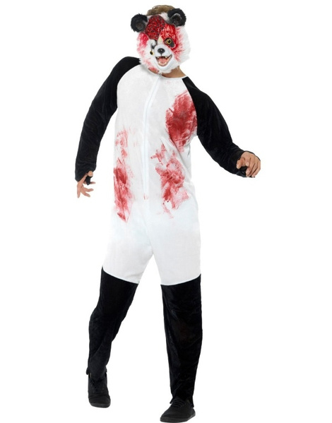 Disfraz de Panda Zombie para hombre Disfraz de Panda Zombie para hombre