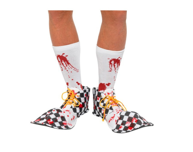 Cubrezapatos de Payaso Sangriento adulto