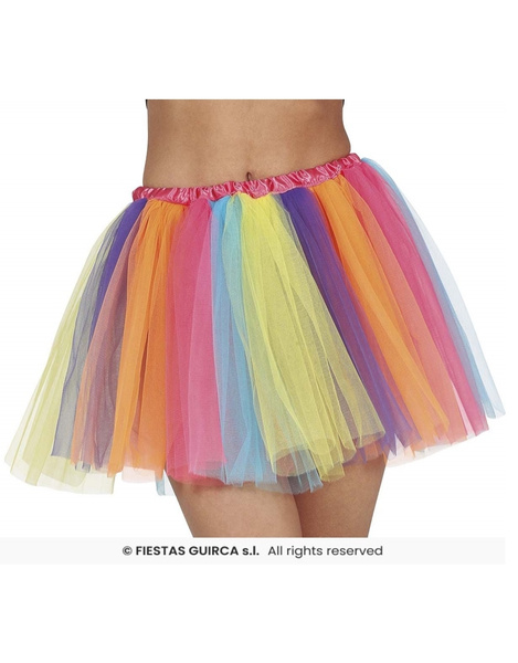 Tutu Multicolor 40 cms largo