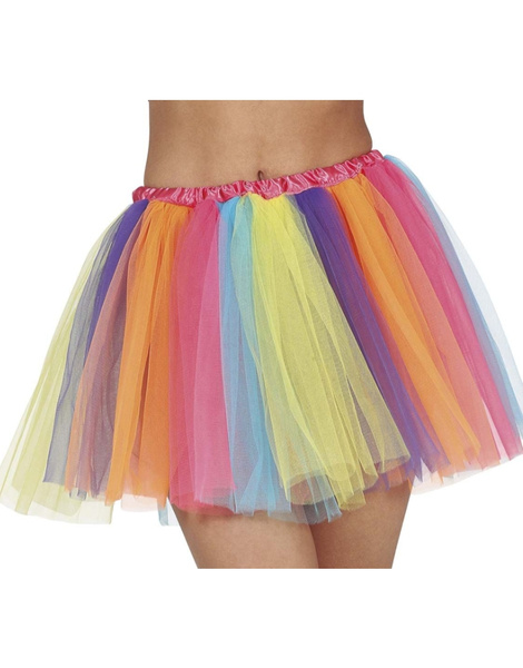 Tutu Multicolor 40 cms largo