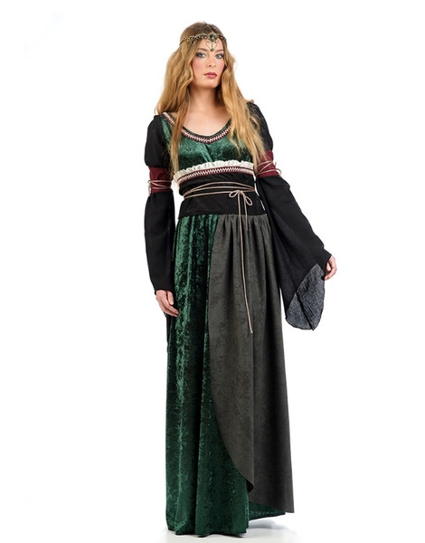 Traje Medieval Celta Deluxe mujer