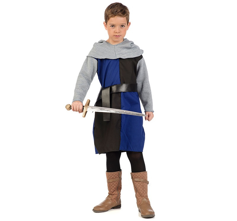 Disfraz Caballero medieval Roldán niño