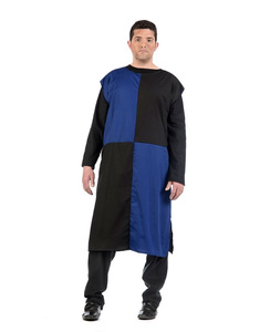 Macacão medieval azul / preto para homem