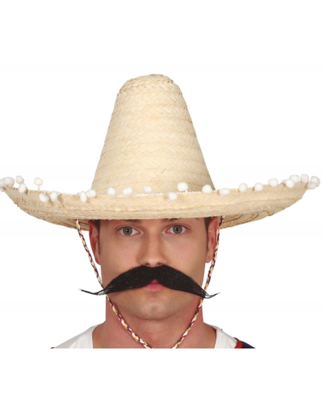 Sombrero Mejicano mediano 45 cms colores
