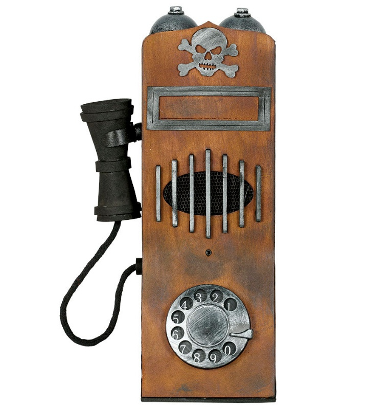 Telefono Antiguo 15x35cms luz y sonido