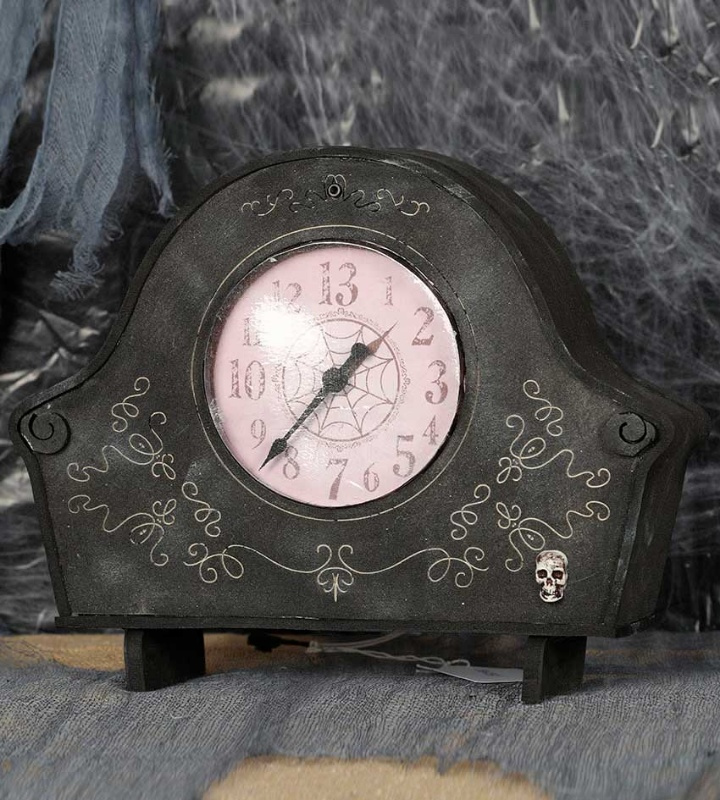 Reloj antiguo 26x20 cms. luz y sonido