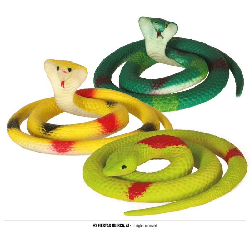 Serpiente látex 70 cms.