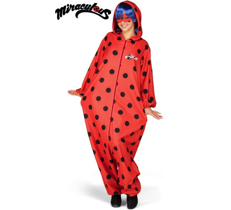 Disfraz Ladybug Pijama adulta