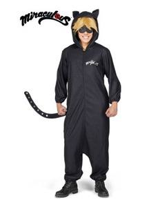 Disfraz Cat Noir Pijama adulto T.M/L