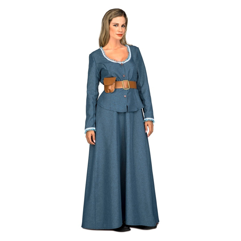 Menina do traje do oeste para mulher