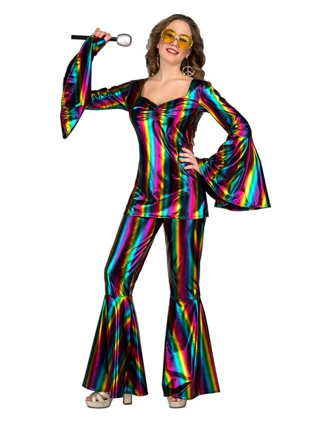 fuga solamente Altitud Disfraz Disco Rainbow para Mujer