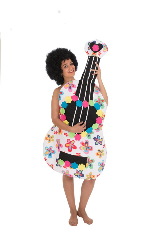 Fato de ukulele para adulto