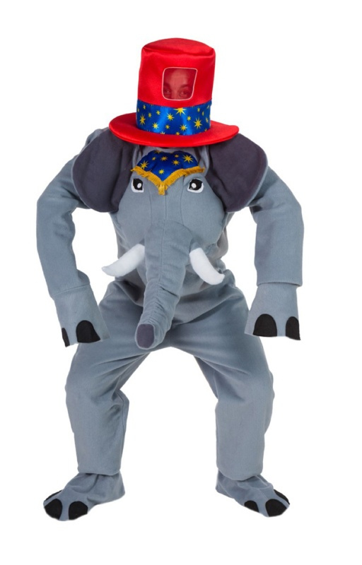 Disfraz Elefante de Circo adulto