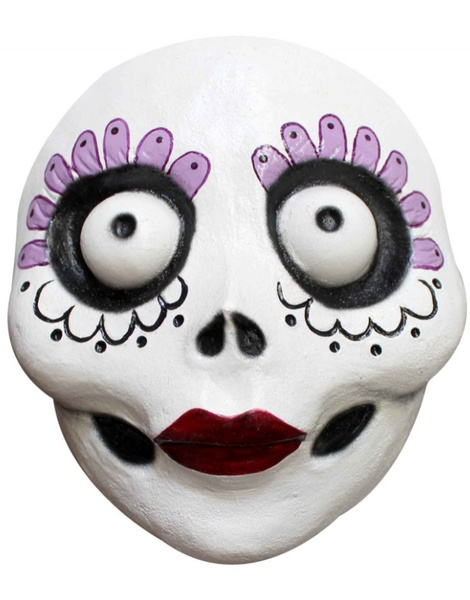Máscara Catrina Divertida Látex