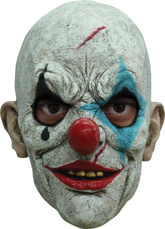 Máscara Payaso Lágrima Látex