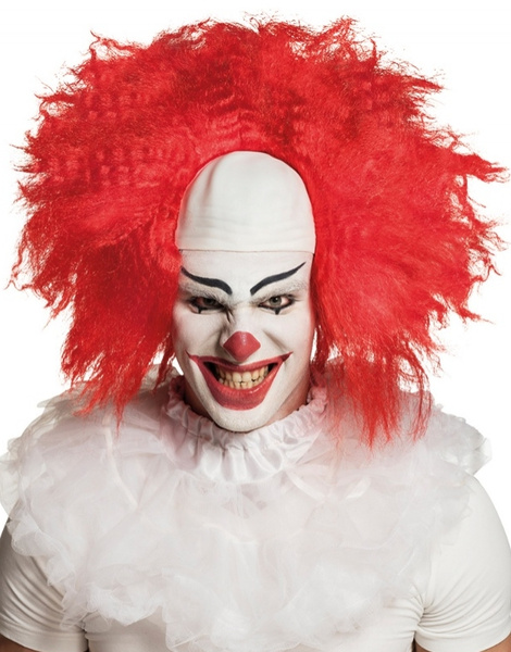 Horror de palhaço de peruca