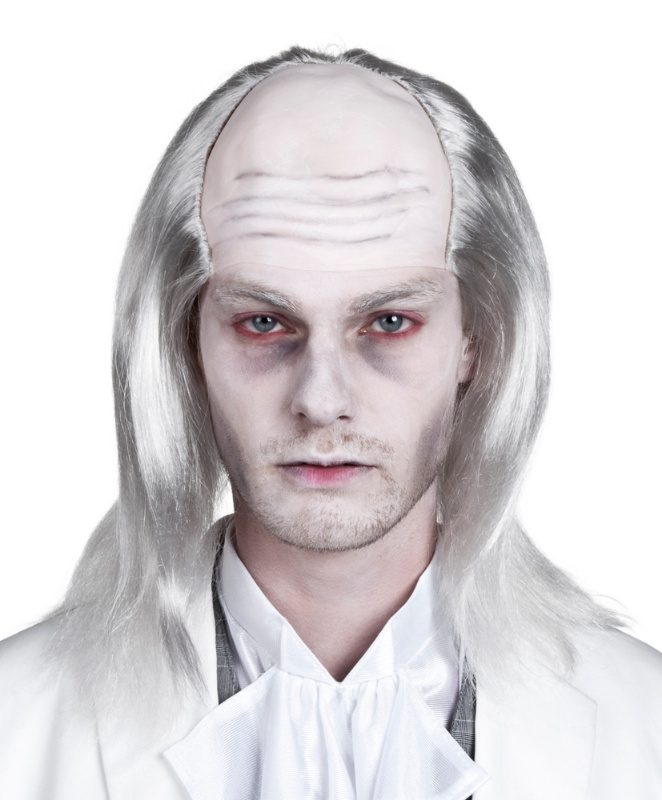 Peluca Zombie blanca