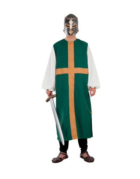 Sobrevesta Medieval con cruz para hombre