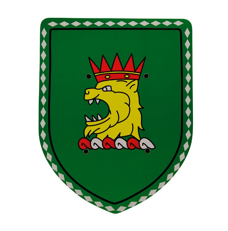 Escudo Medieval verde León