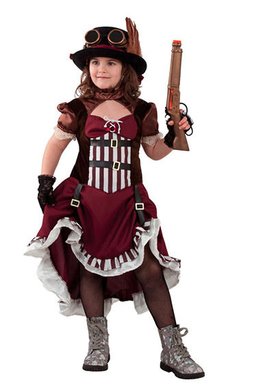 Disfraz Steampunk para niña