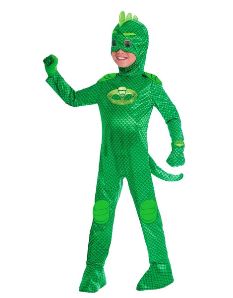 Disfraz Pj Mask Gekko  Deluxe infantil