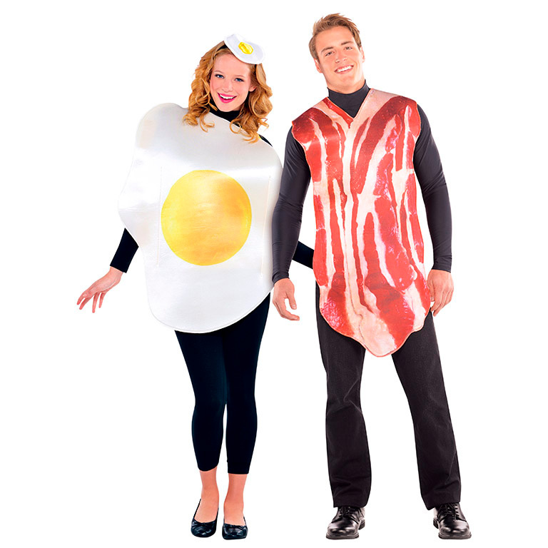 Disfraz Desayuno Huevos y bacon-2x1 AD.