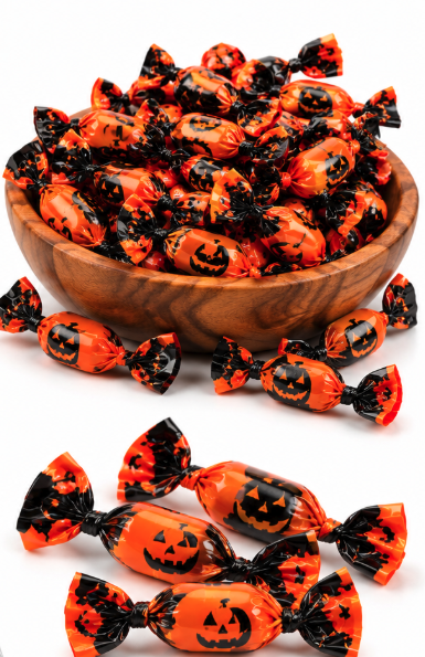 Saco De Doces Halloween 500 Gr. Inter