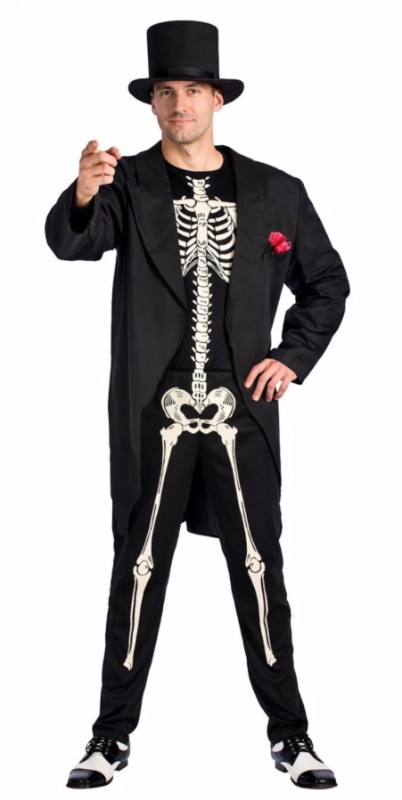 Disfraz Novio  Esqueleto adulto