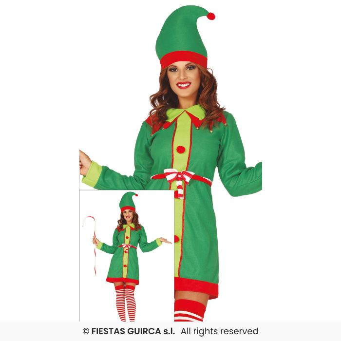 Disfraz Elfa para mujer