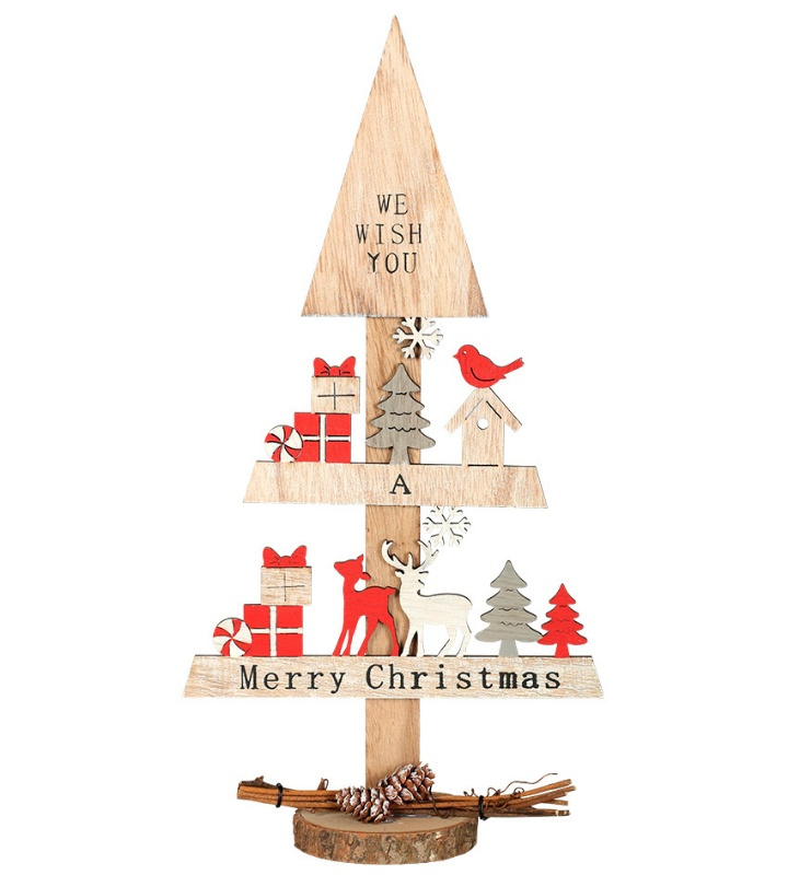 Arbol de madera 18x40 cms.