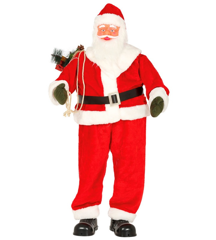 Papa Noel musical y movimiento 180 cms