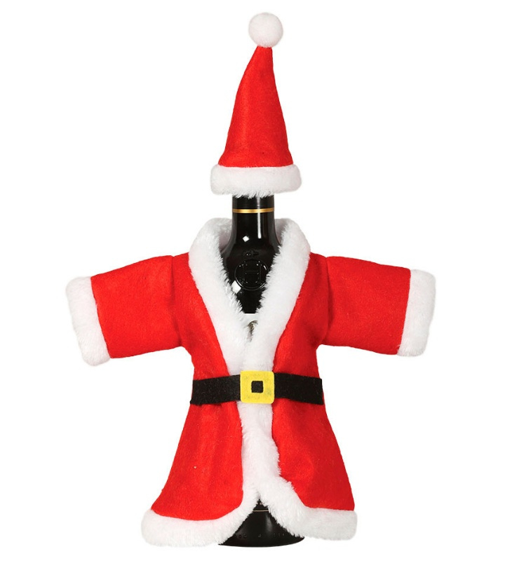 Funda Botella Papa Noel 40 cms