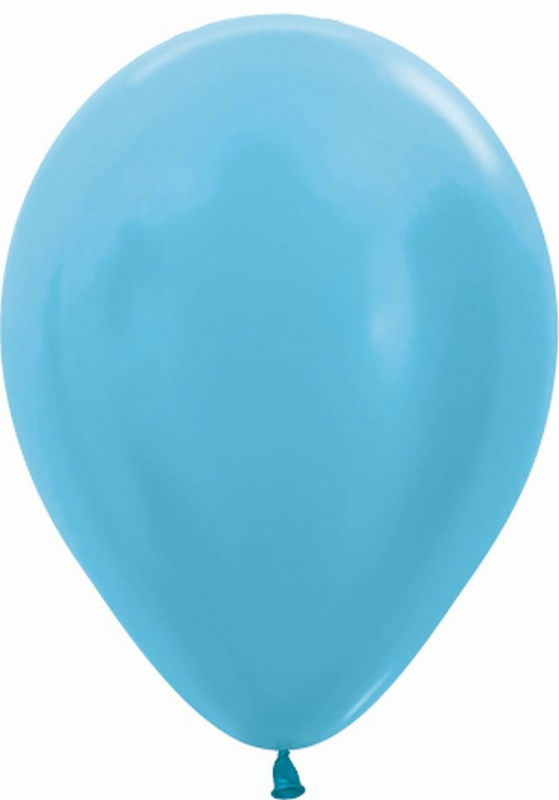 Bolsa 100 Globos R-5 Azul Caribe Satín