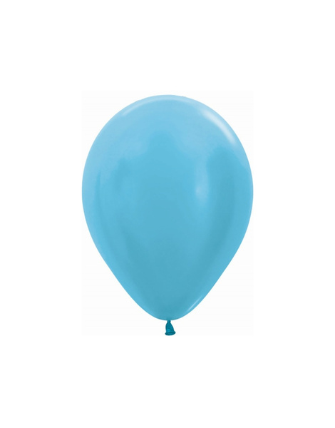 Bolsa 100 Globos R-5 Azul Caribe Satín