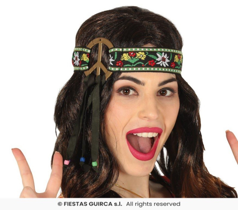 Cinta Hippie paz