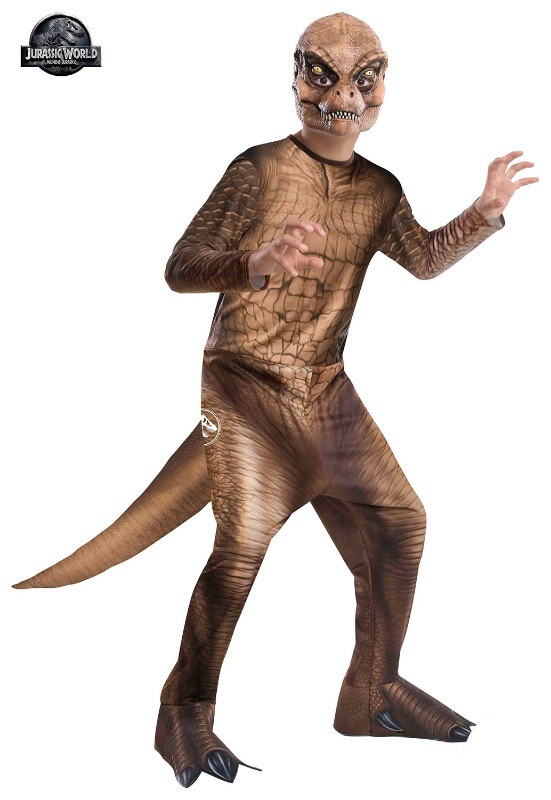 Traje clássico infantil T-Rex
