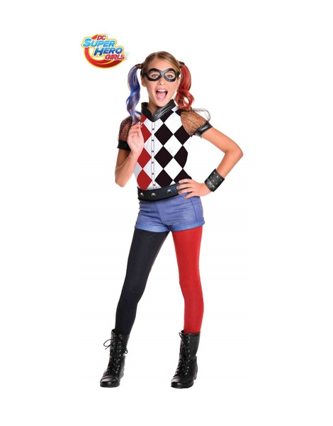 Hija Presta atención a foso Disfraz Harley Quinn SHG Deluxe Infantil