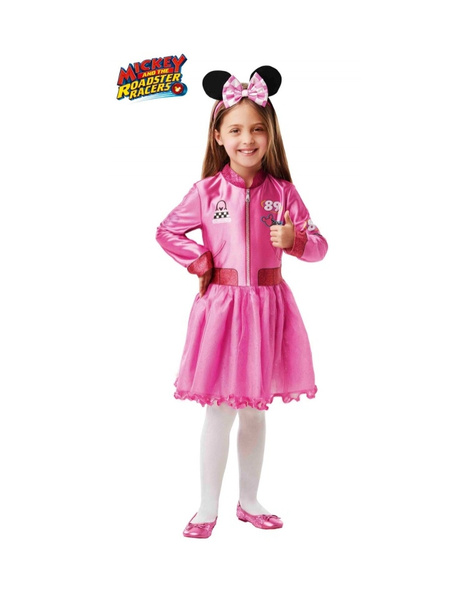 musical Telemacos Mecánicamente Disfraz Minnie Mouse Roadste niña