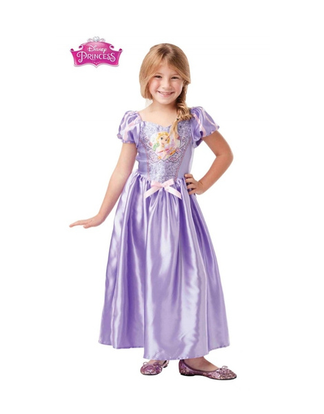Regularidad camuflaje Idear Disfraz Rapunzel Sequin classic niña
