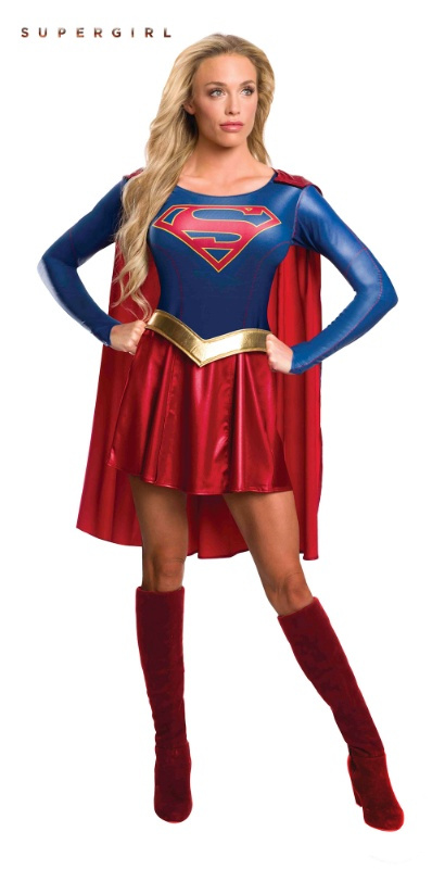 Disfraz Supergirl TVS adulto